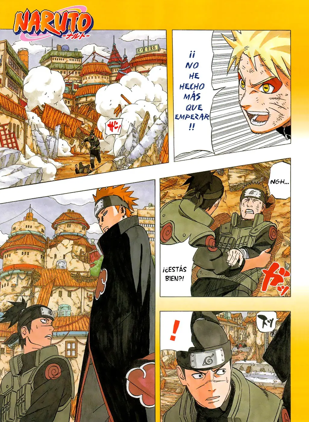 Naruto capítulo 420, página 1