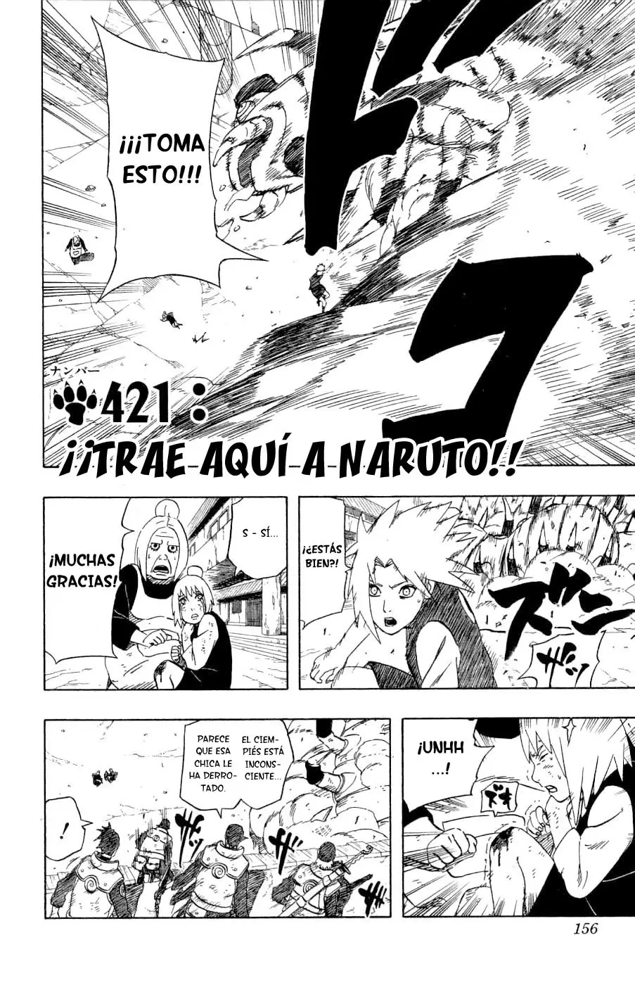 Naruto capítulo 421, página 2