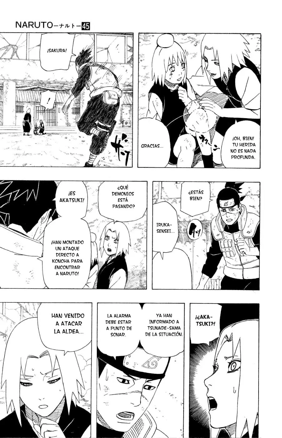 Naruto capítulo 421, página 3