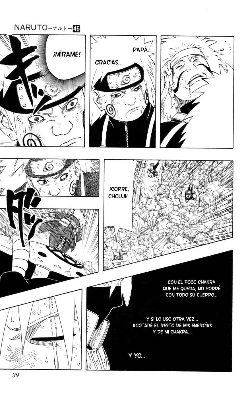 Naruto capítulo 424, página 15