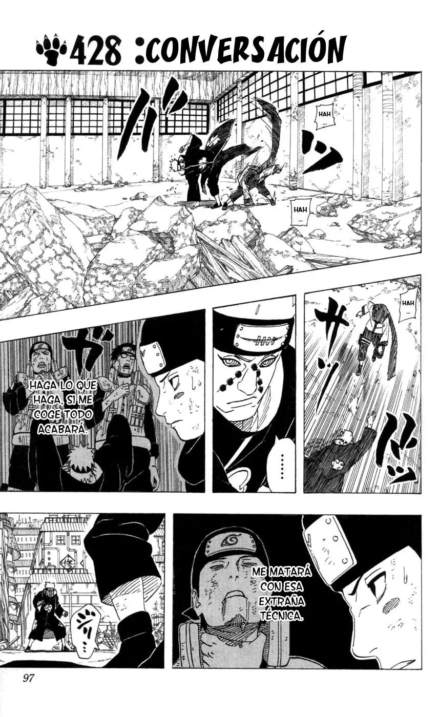 Naruto capítulo 428, página 1