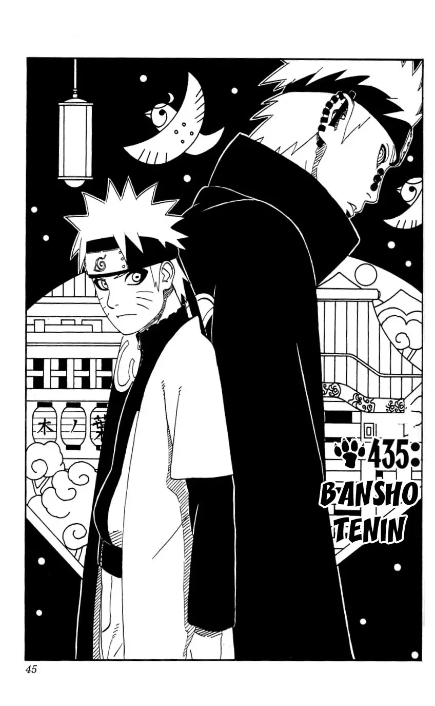 Naruto capítulo 435, página 1