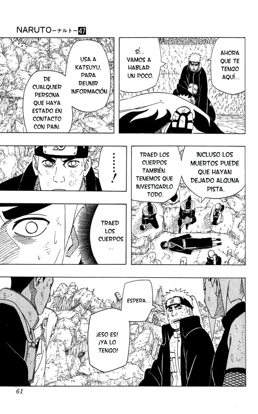 Naruto capítulo 435, página 17