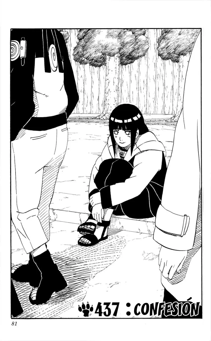 Naruto capítulo 437, página 1