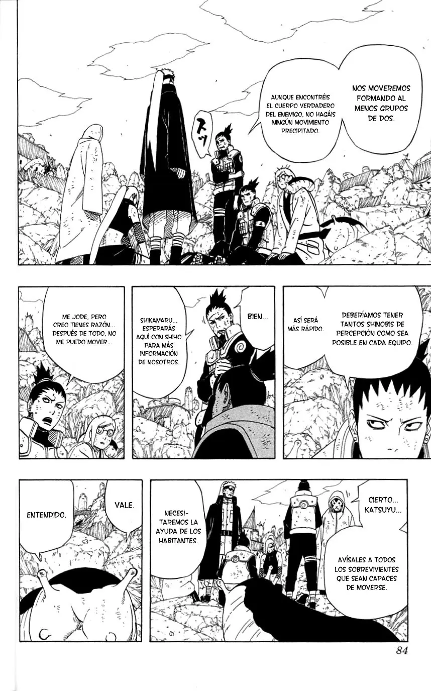 Naruto capítulo 437, página 4