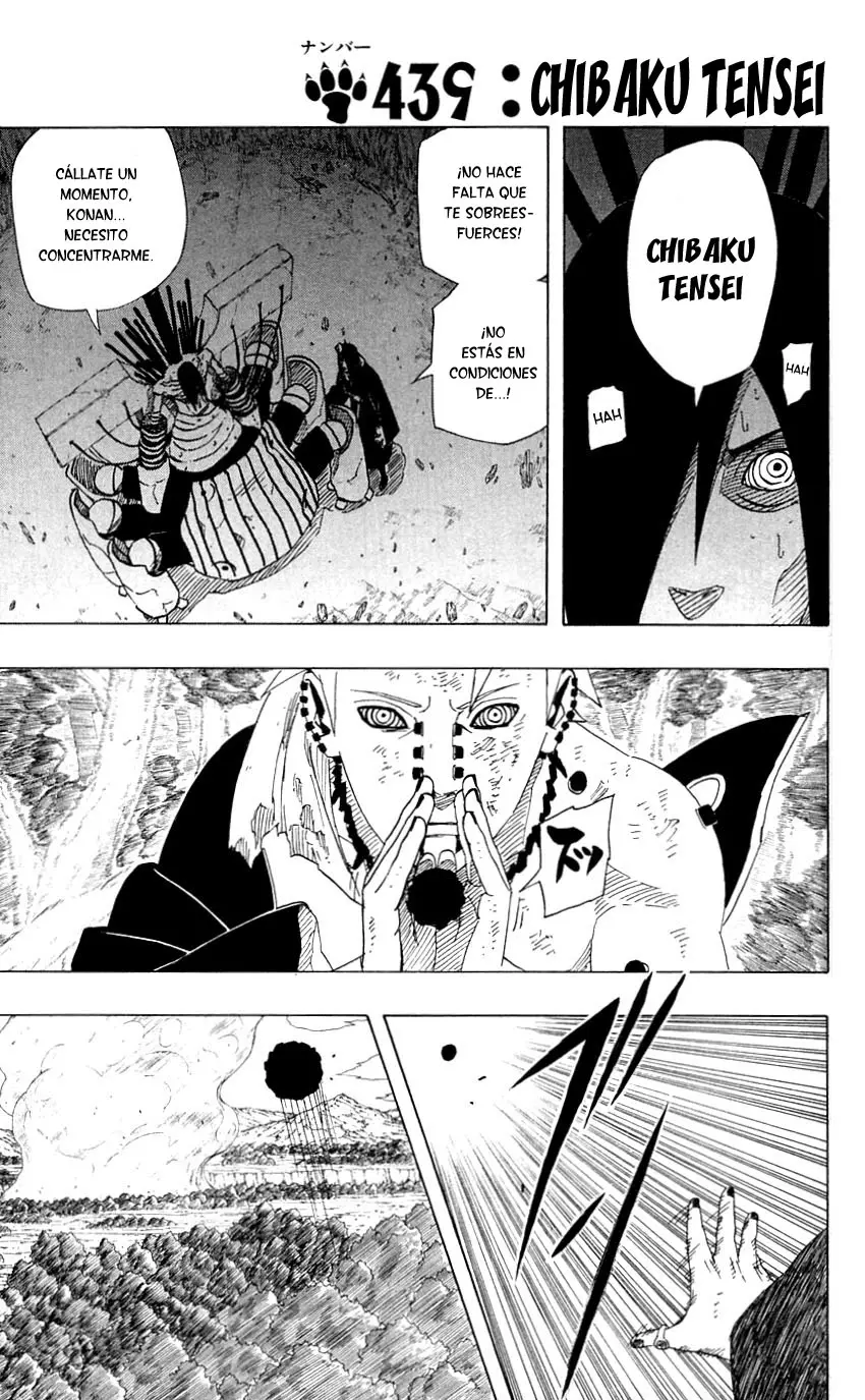 Naruto capítulo 439, página 1