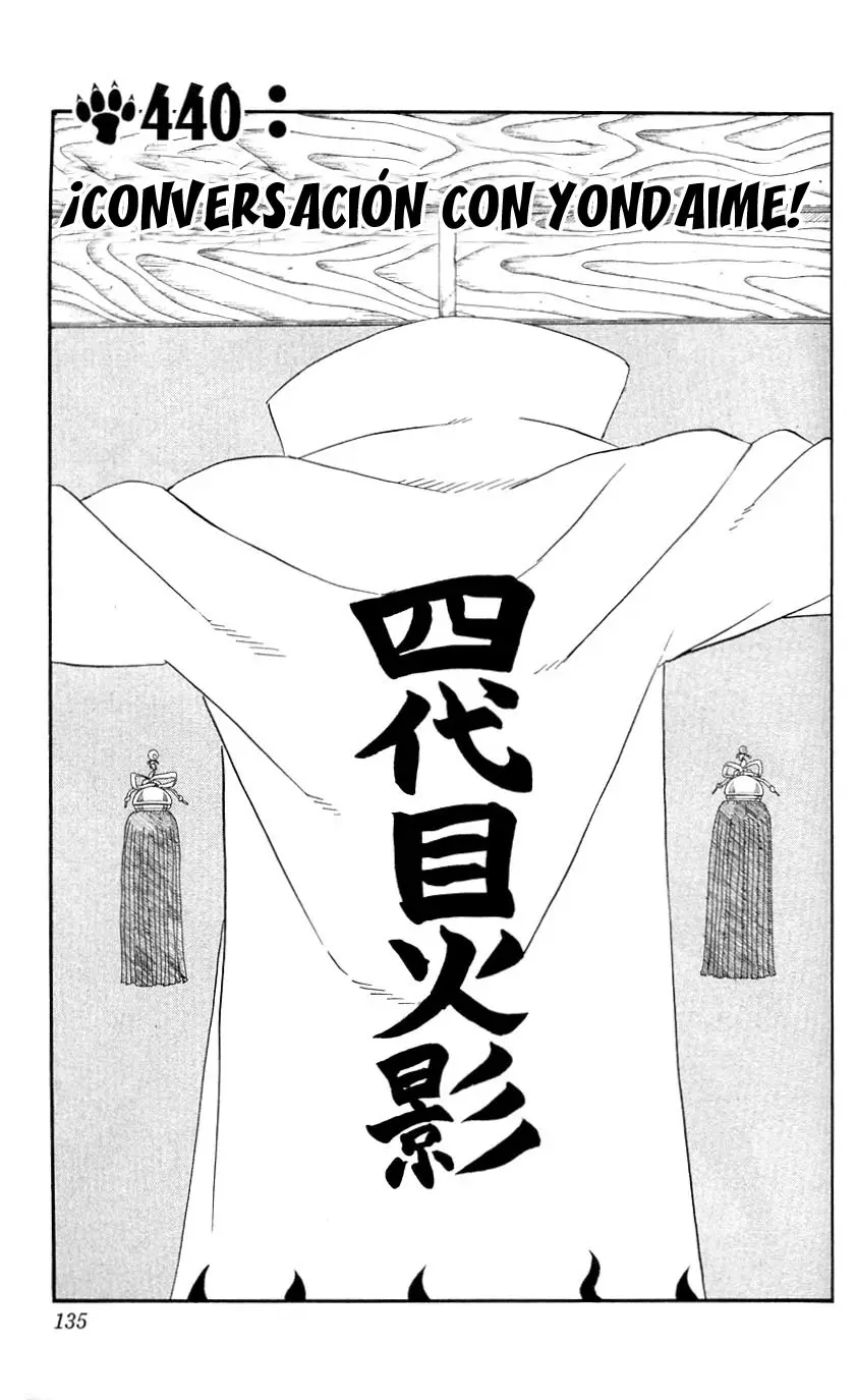 Naruto capítulo 440, página 1