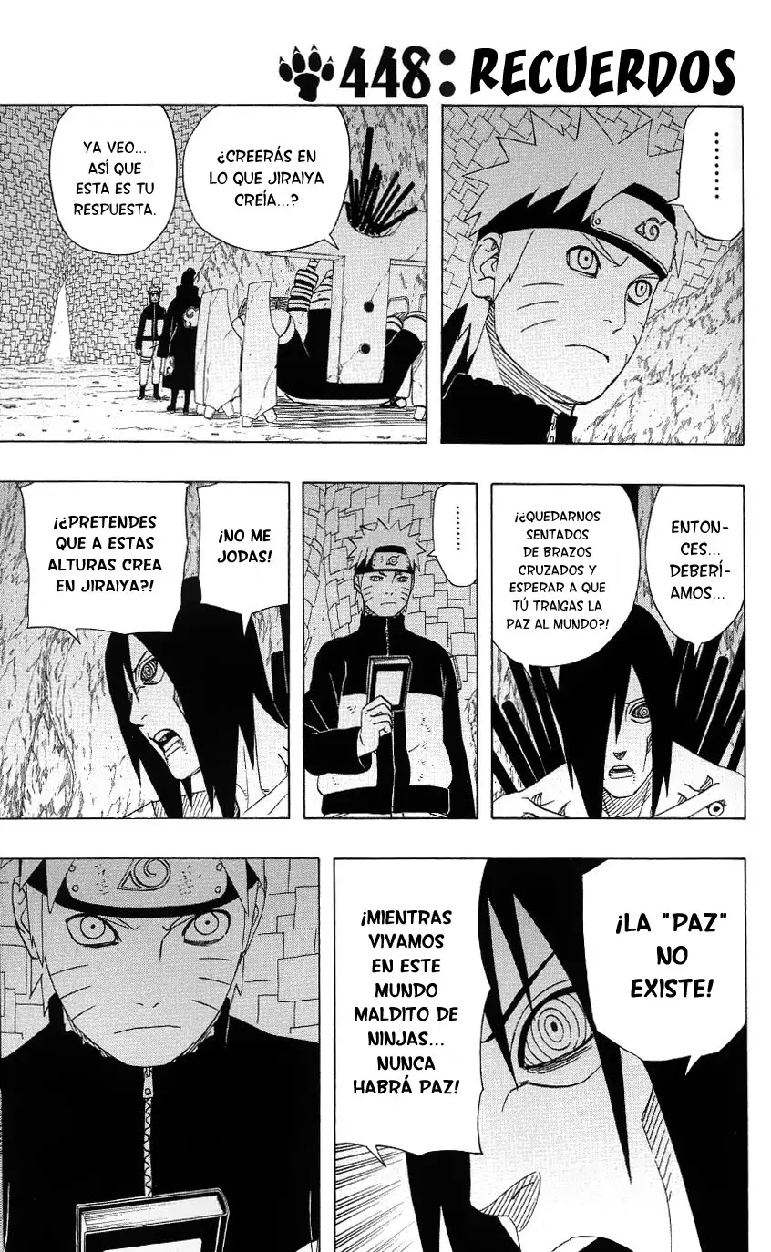 Naruto capítulo 448, página 1