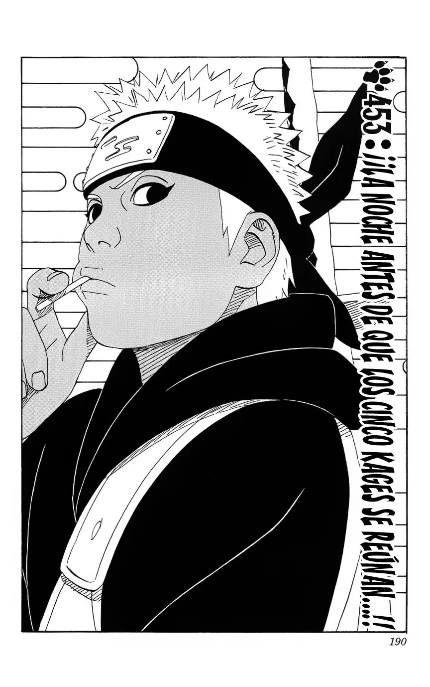 Naruto capítulo 453, página 1
