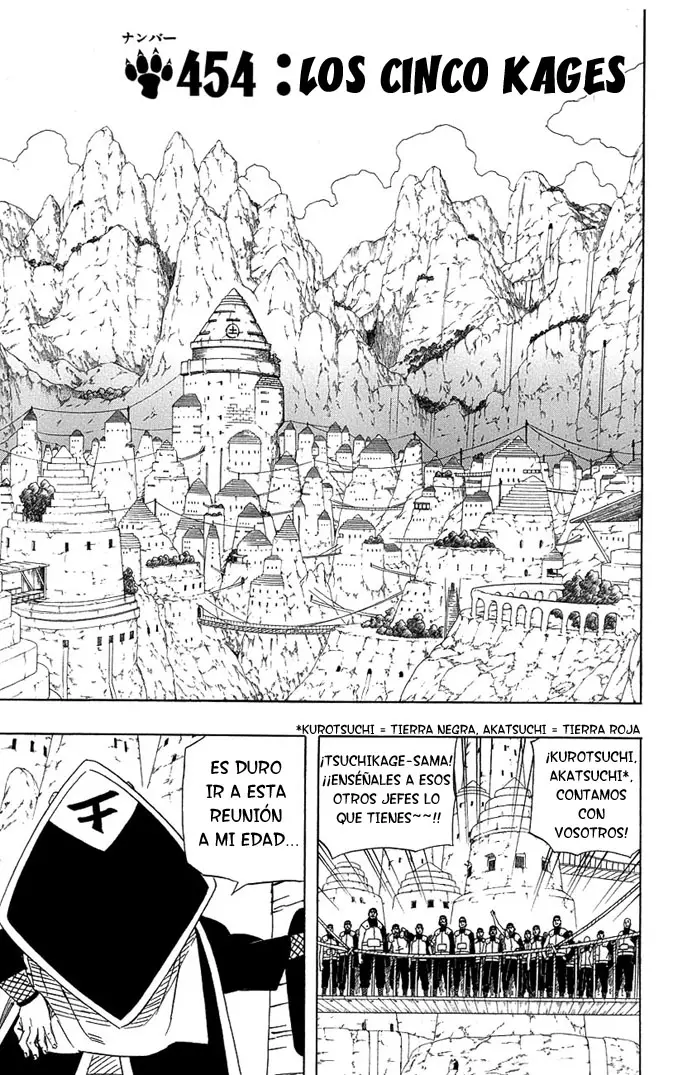 Naruto capítulo 454, página 1
