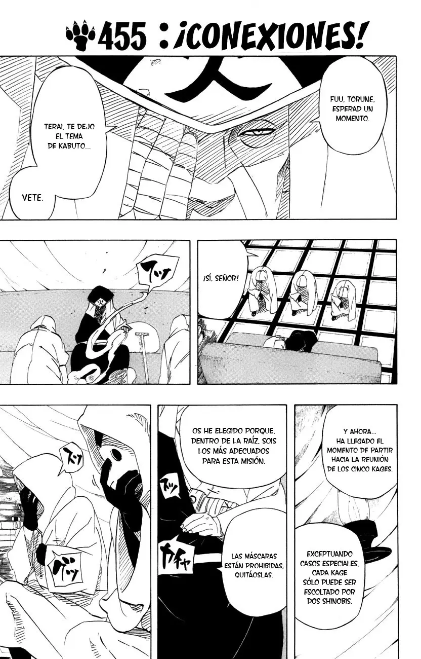 Naruto capítulo 455, página 1