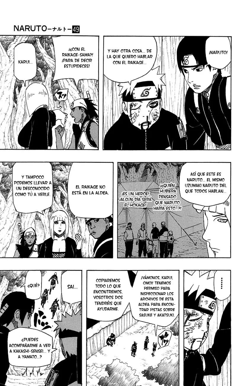 Naruto capítulo 455, página 9