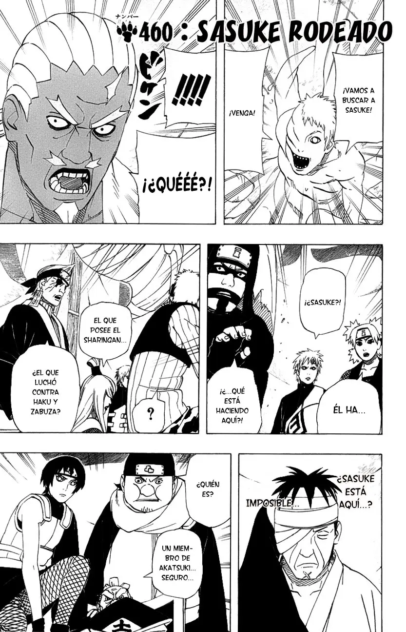 Naruto capítulo 460, página 1