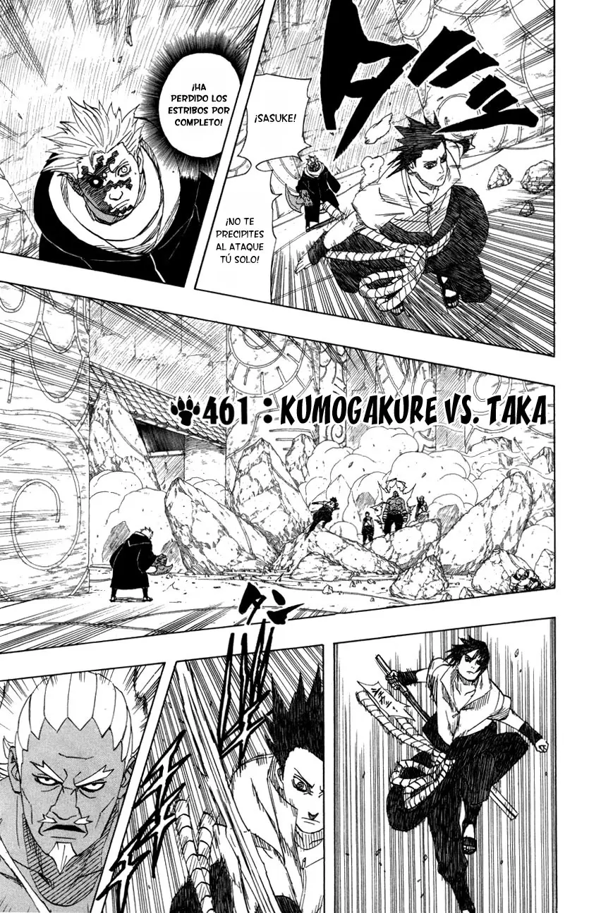 Naruto capítulo 461, página 1