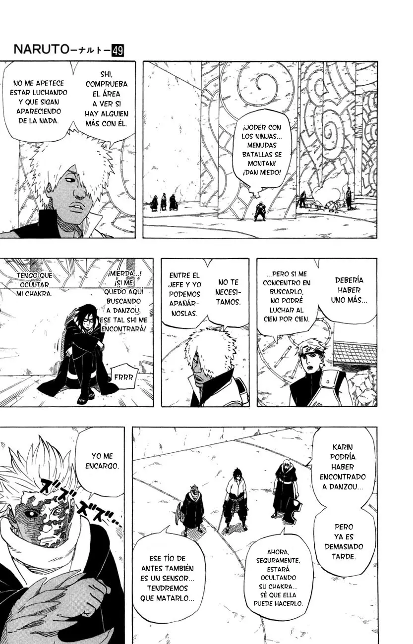 Naruto capítulo 461, página 9