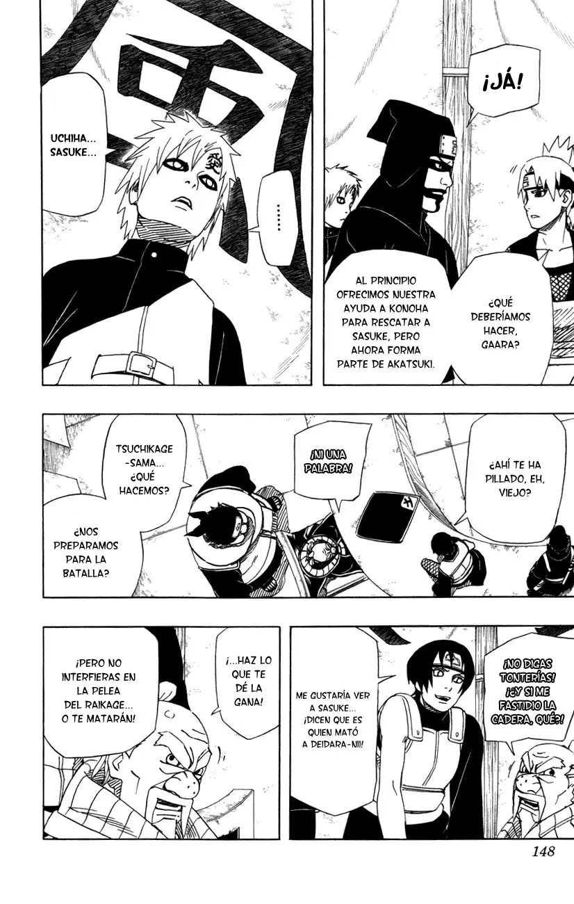 Naruto capítulo 461, página 14