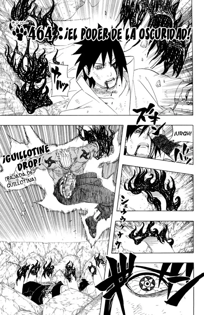 Naruto capítulo 464, página 1