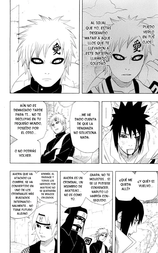 Naruto capítulo 464, página 8