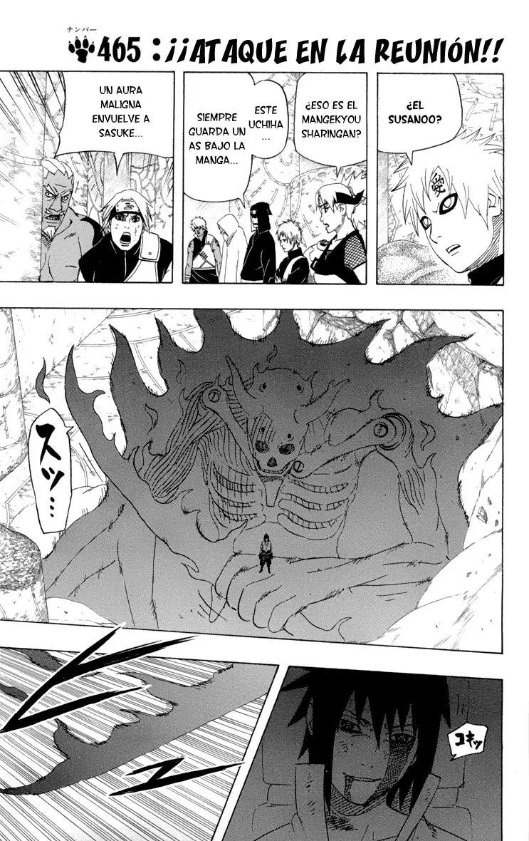 Naruto capítulo 465, página 1