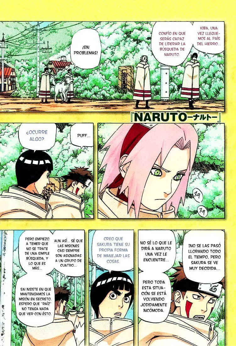 Naruto capítulo 467, página 1