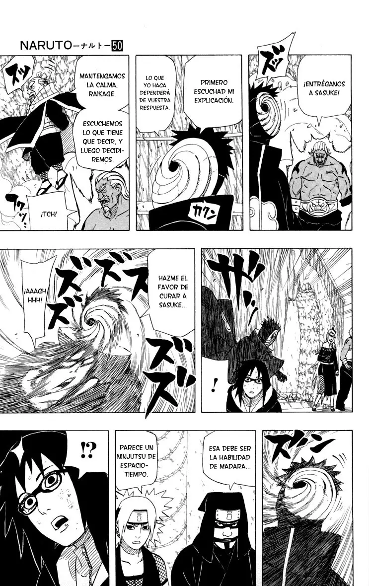Naruto capítulo 467, página 8