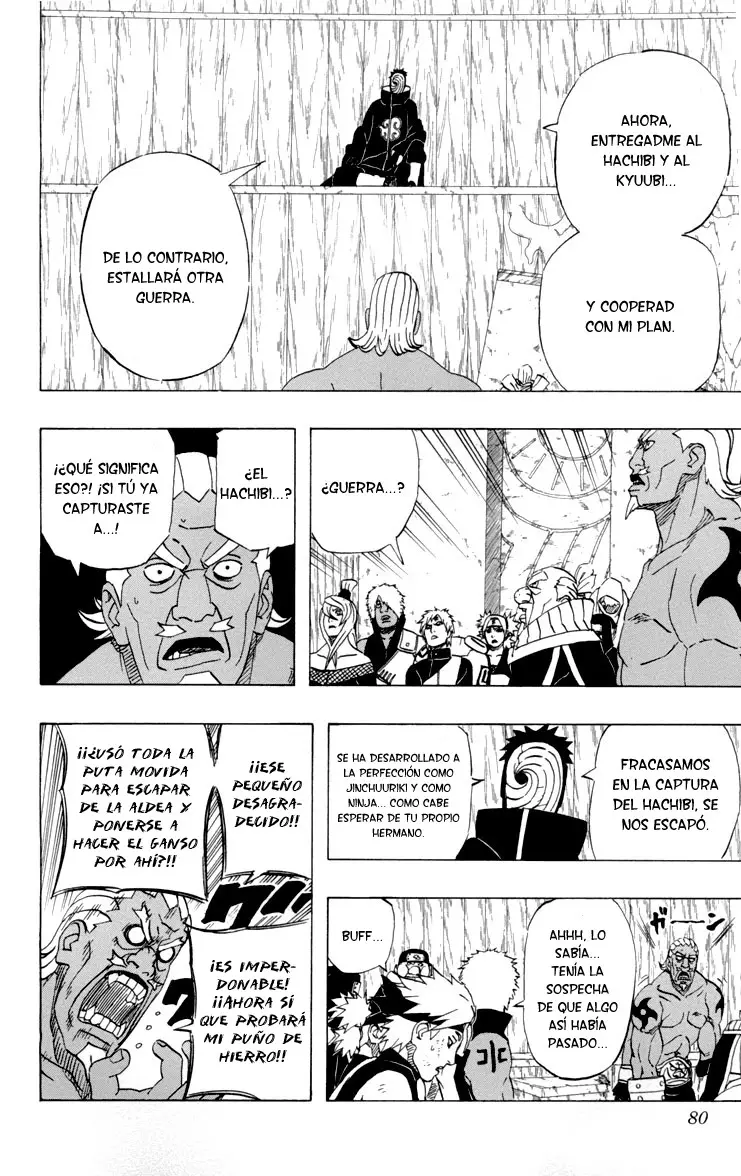 Naruto capítulo 467, página 18