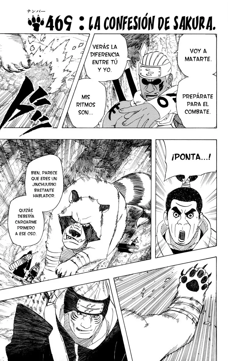 Naruto capítulo 469, página 1