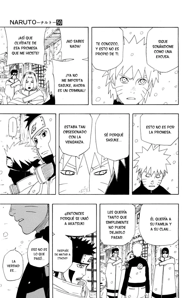 Naruto capítulo 470, página 3