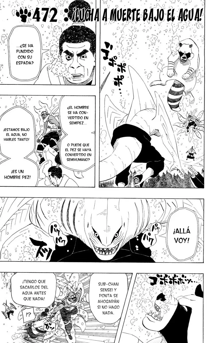 Naruto capítulo 472, página 1