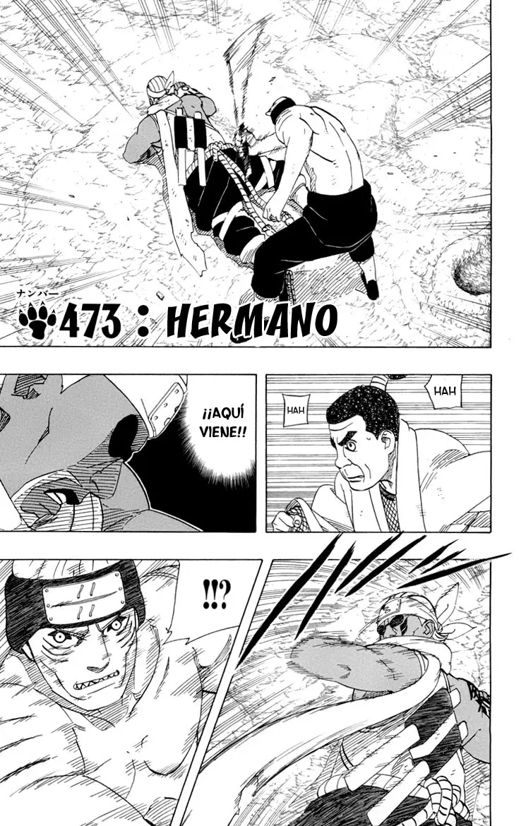 Naruto capítulo 473, página 1