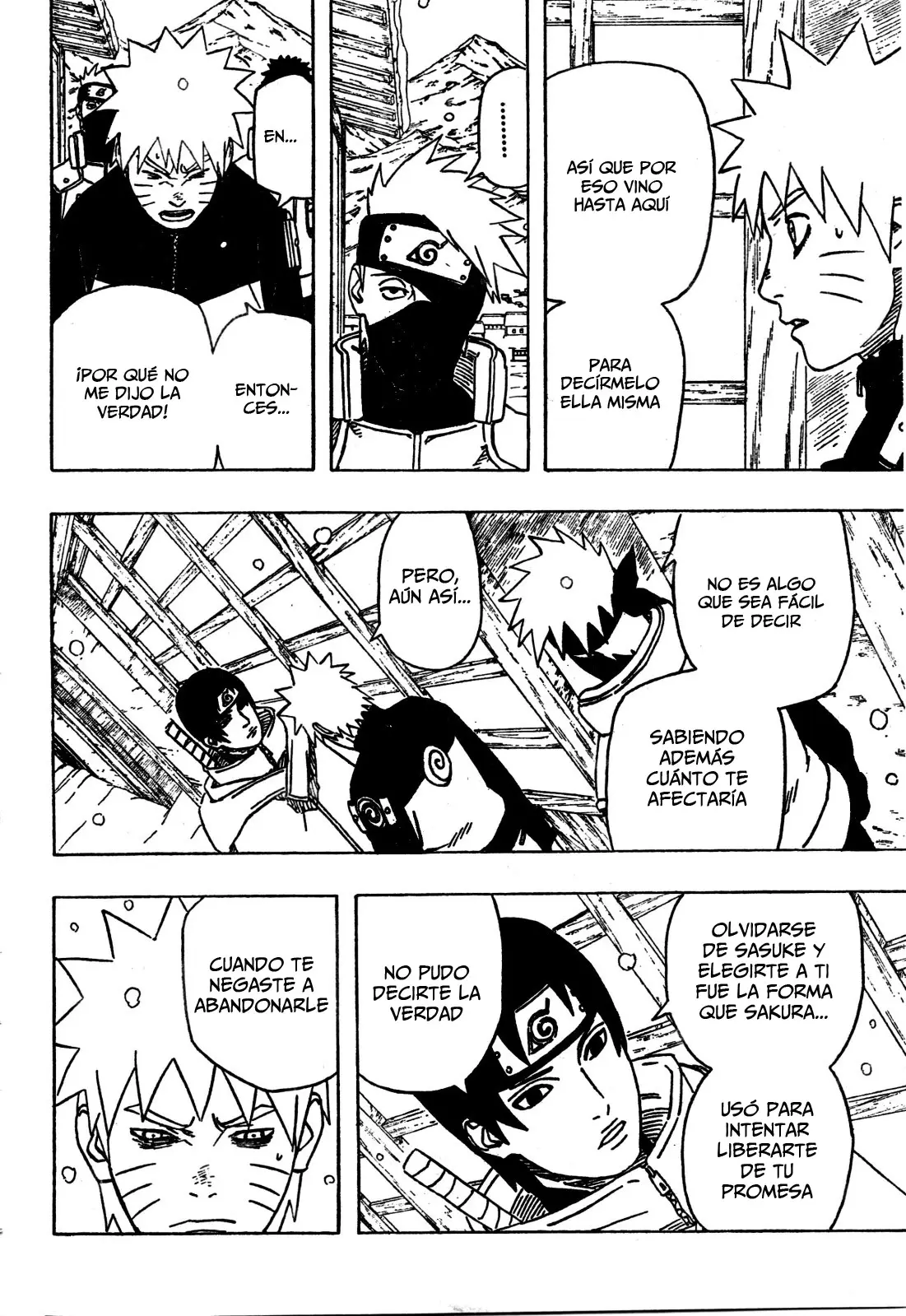 Naruto capítulo 474, página 4