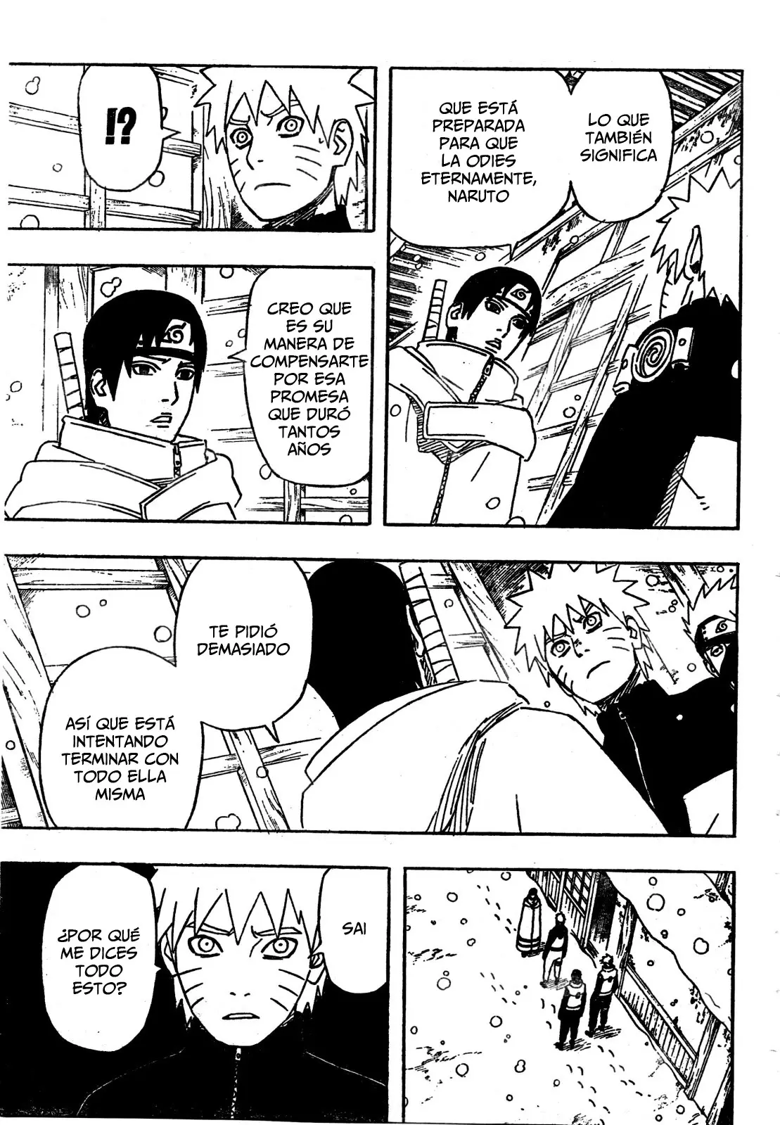 Naruto capítulo 474, página 9