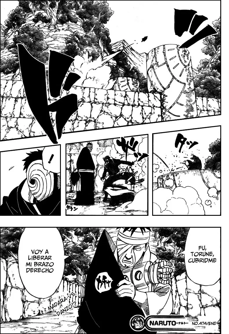Naruto capítulo 474, página 17