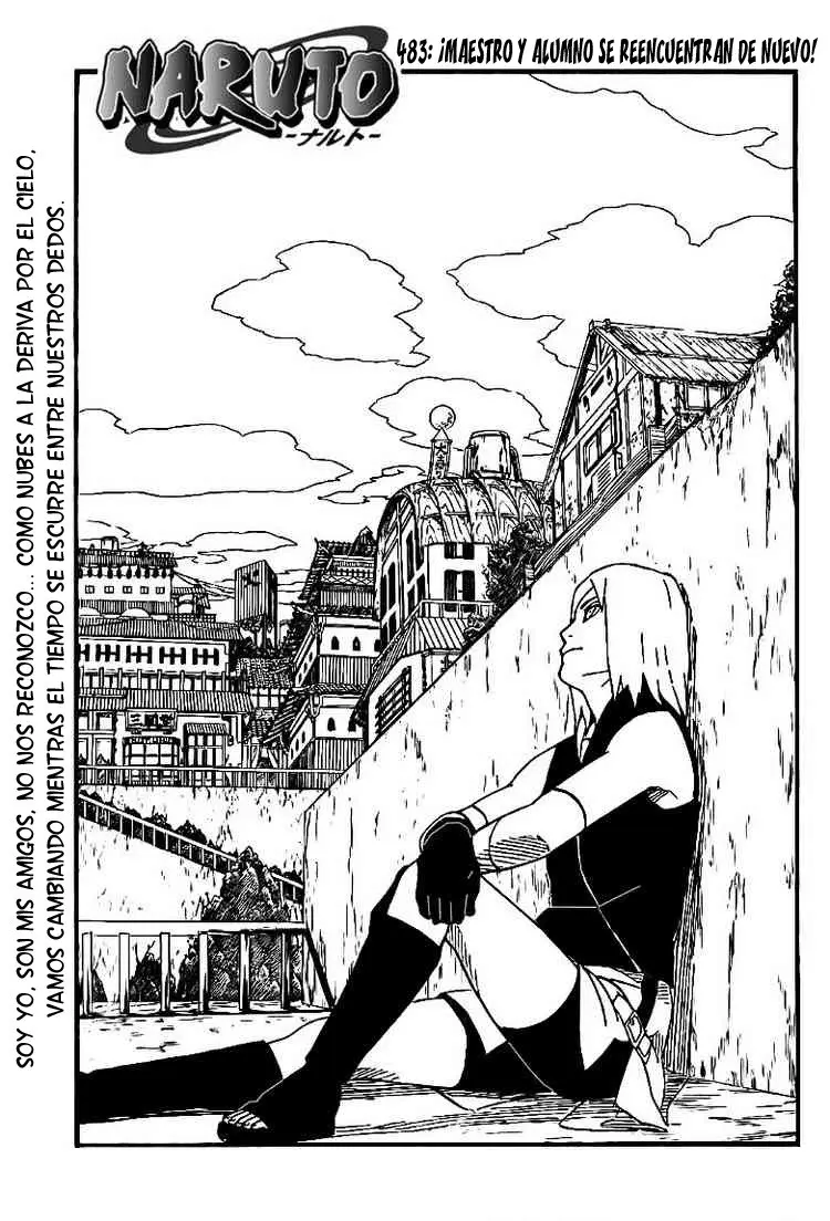 Naruto capítulo 483, página 1