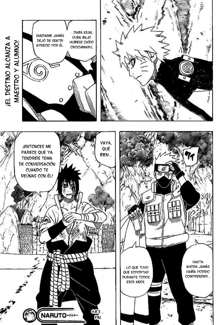 Naruto capítulo 483, página 17