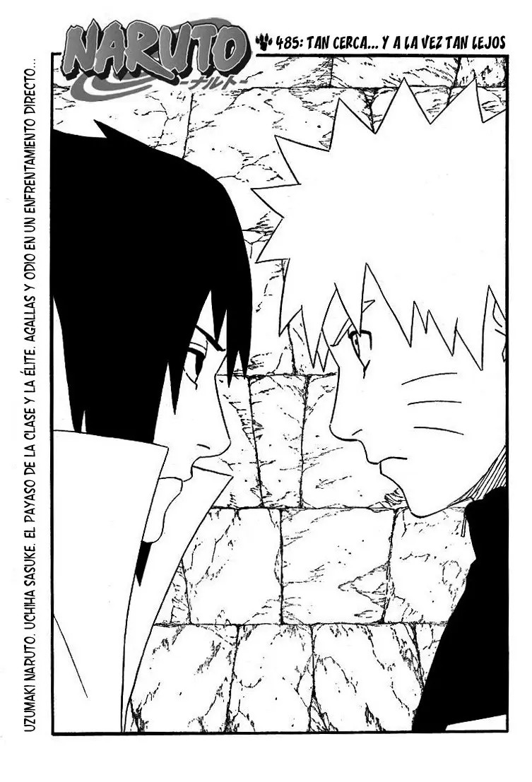 Naruto capítulo 485, página 1