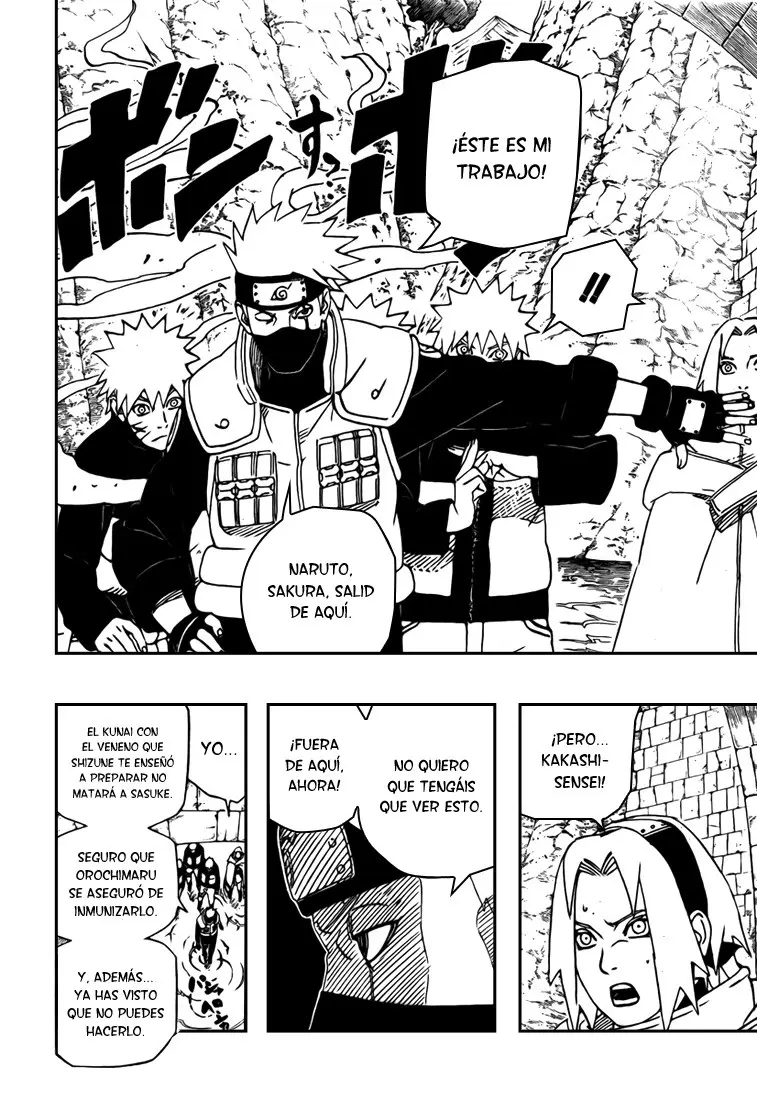 Naruto capítulo 485, página 8