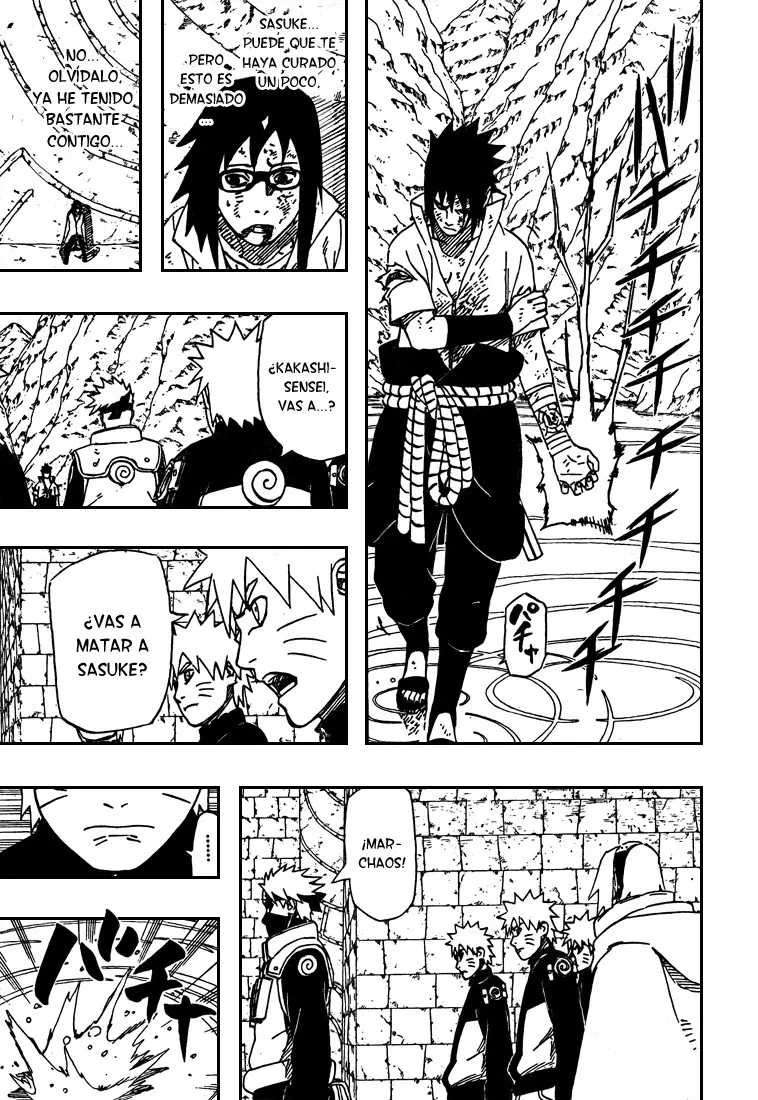 Naruto capítulo 485, página 9