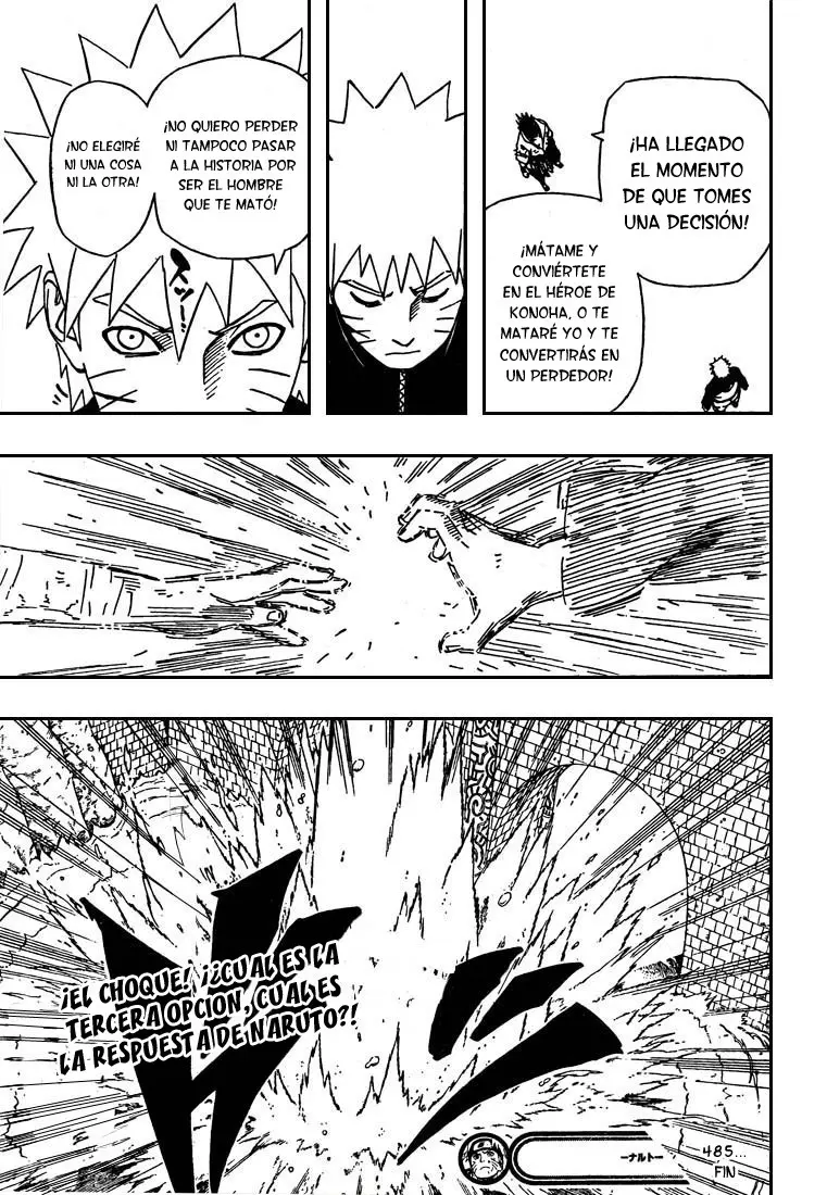 Naruto capítulo 485, página 16