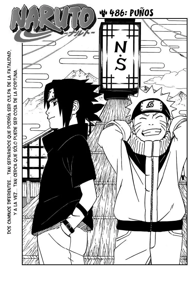 Naruto capítulo 486, página 1
