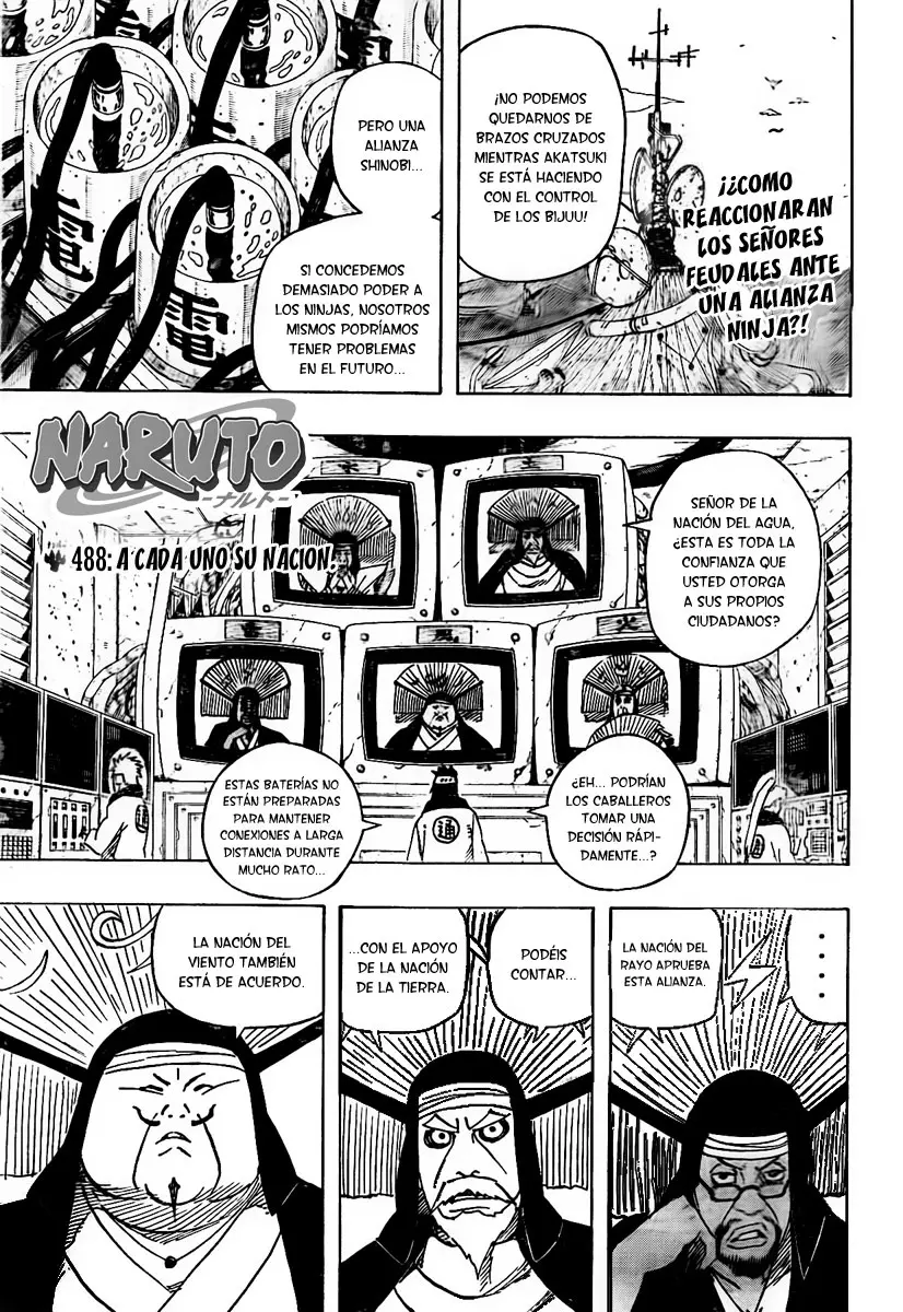 Naruto capítulo 488, página 1