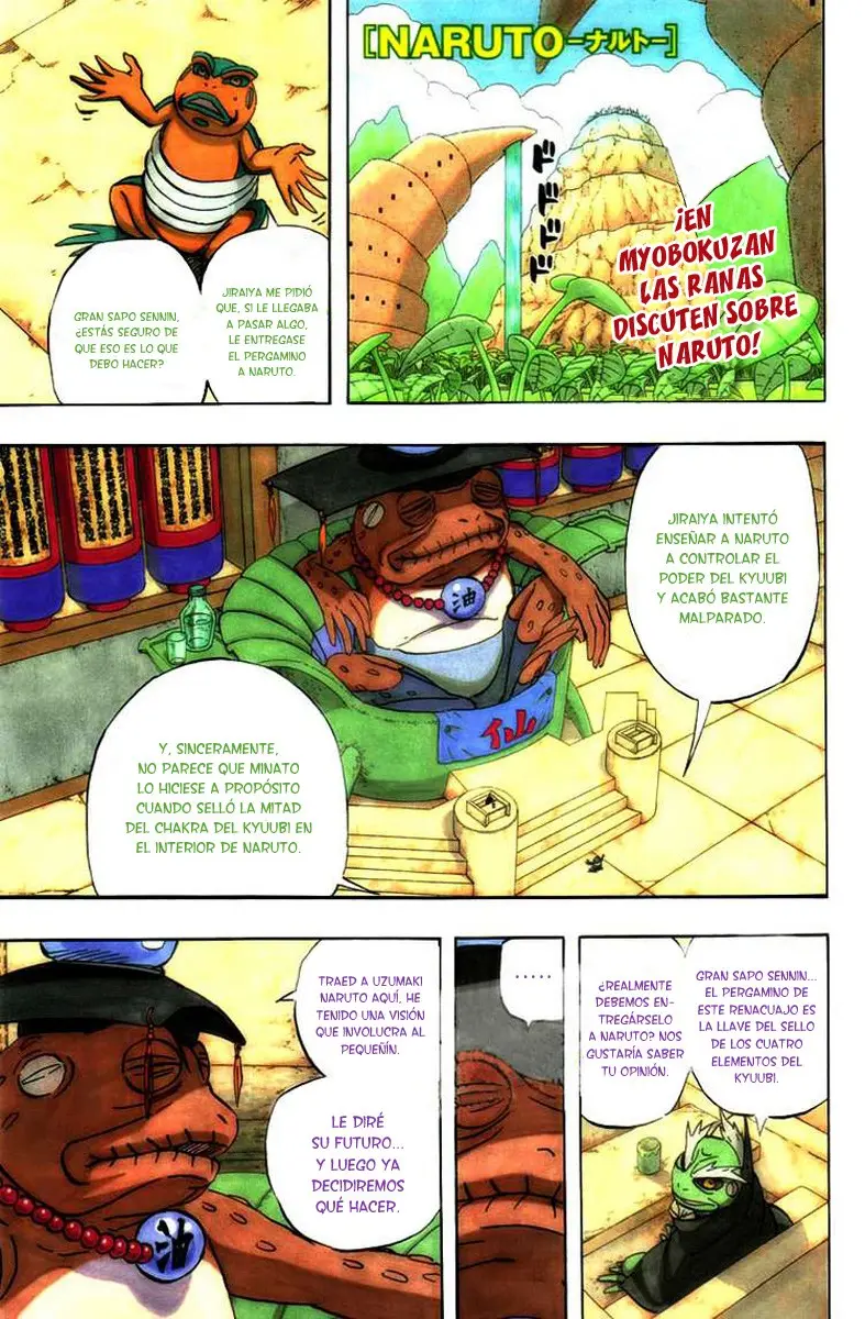 Naruto capítulo 489, página 1