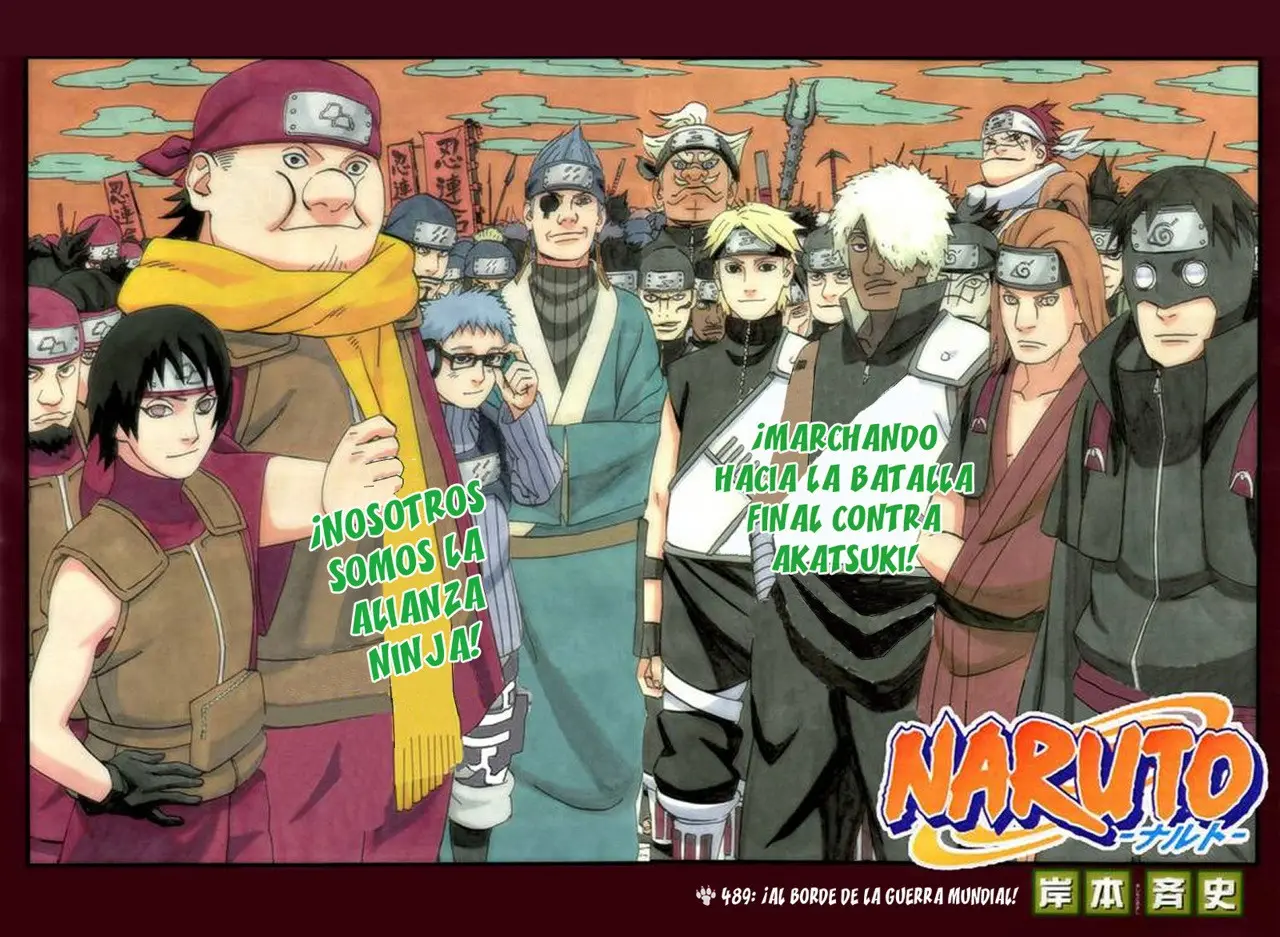 Naruto capítulo 489, página 2