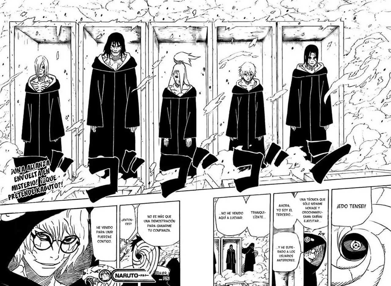 Naruto capítulo 489, página 18