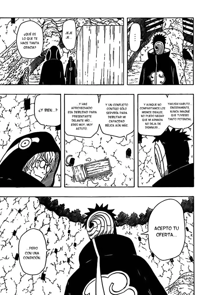Naruto capítulo 490, página 5