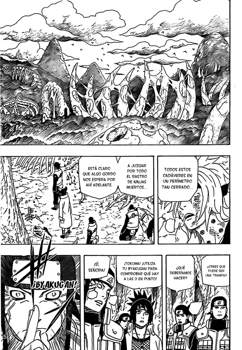 Naruto capítulo 490, página 7