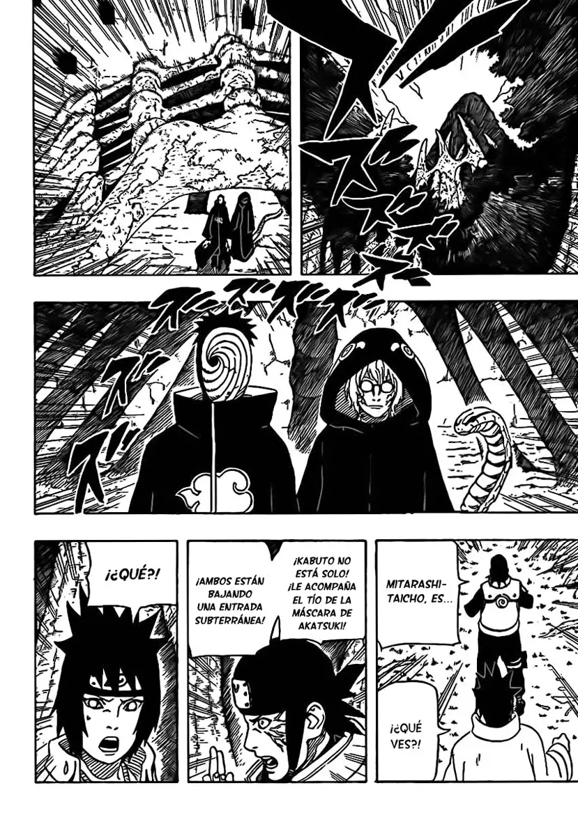 Naruto capítulo 490, página 8