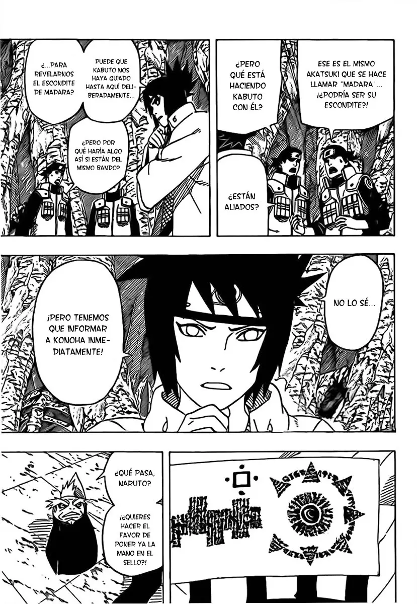 Naruto capítulo 490, página 9