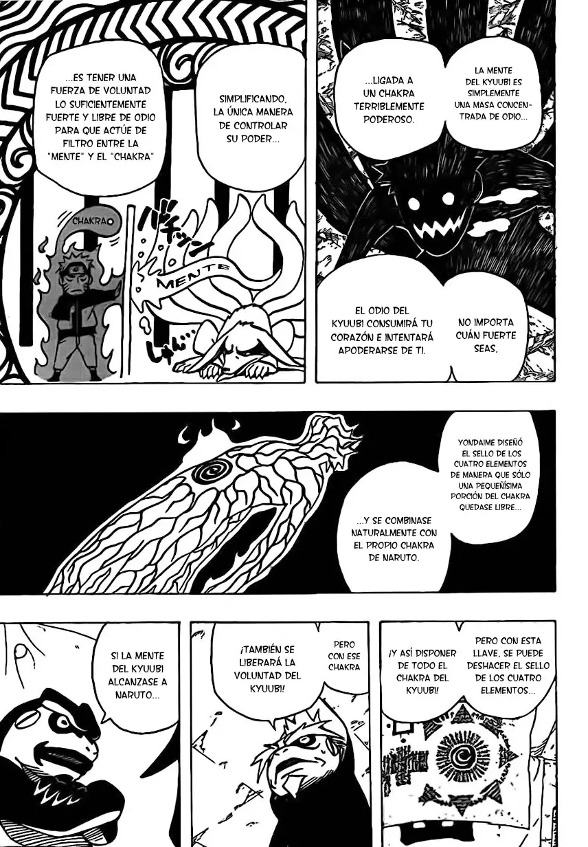 Naruto capítulo 490, página 11