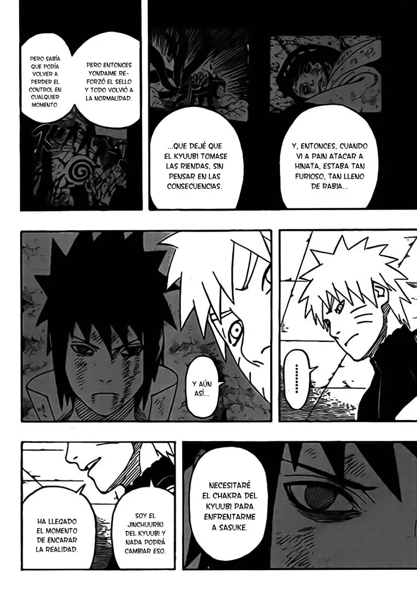 Naruto capítulo 490, página 14